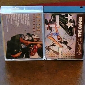 THE CARS SET OF 2 Cassette Tapes 80s VINTAGE Good Times Roll
